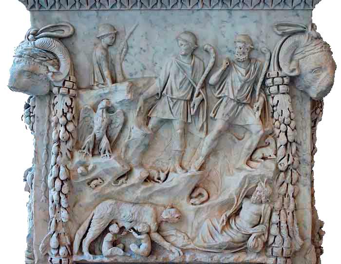 romulus and rimus frieze picture